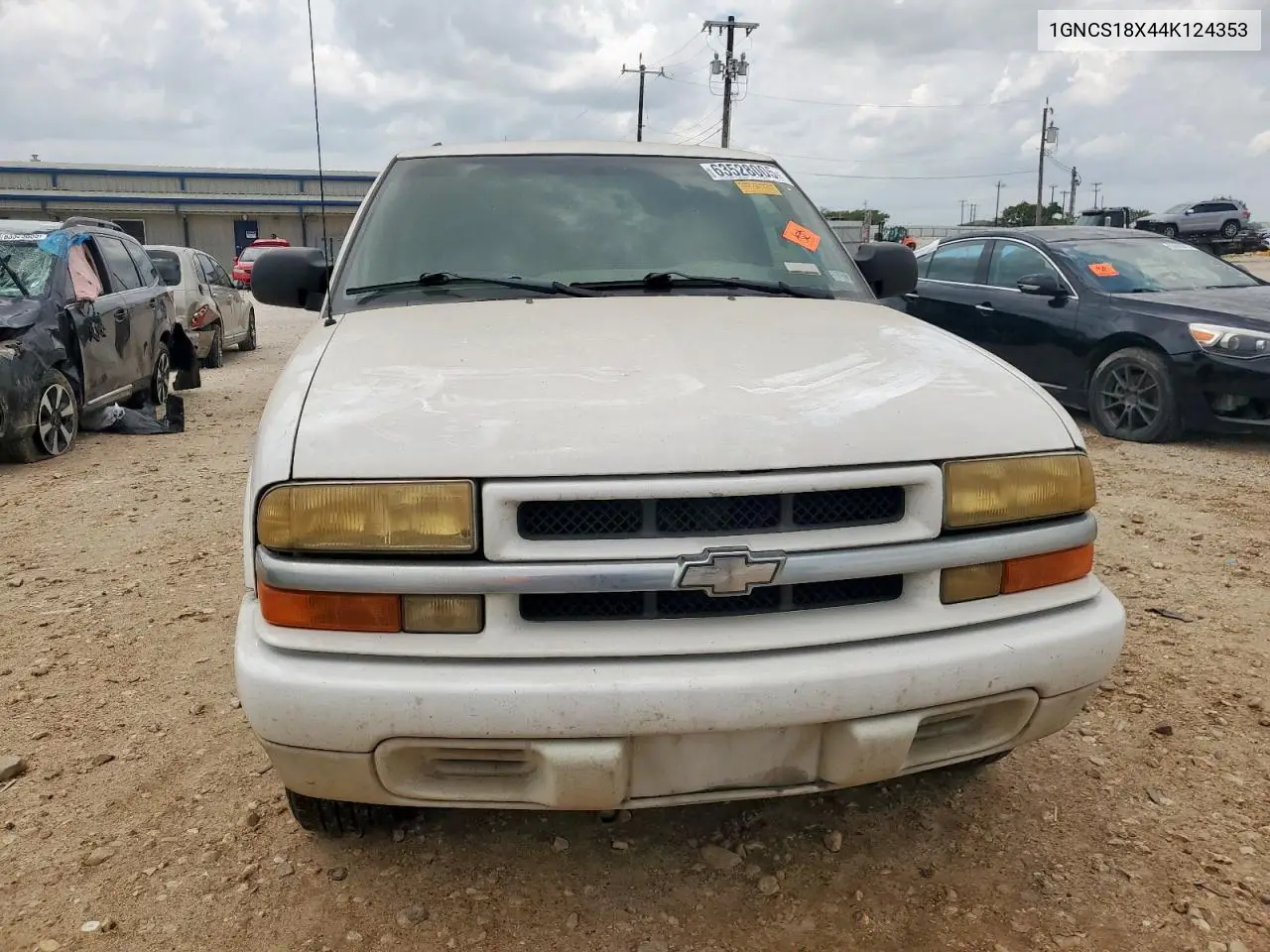 2004 Chevrolet Blazer VIN: 1GNCS18X44K124353 Lot: 63528005