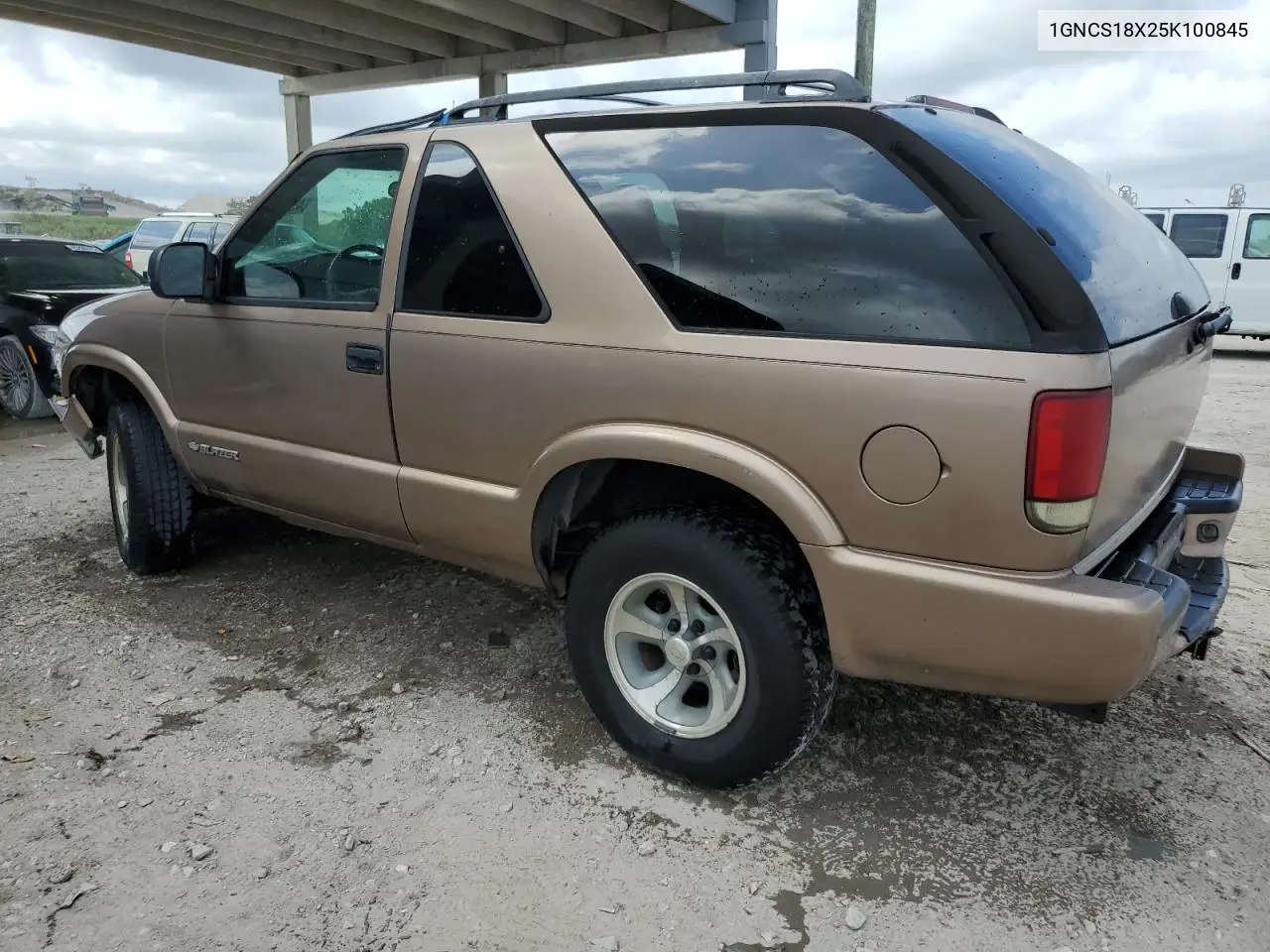 2005 Chevrolet Blazer VIN: 1GNCS18X25K100845 Lot: 45736755