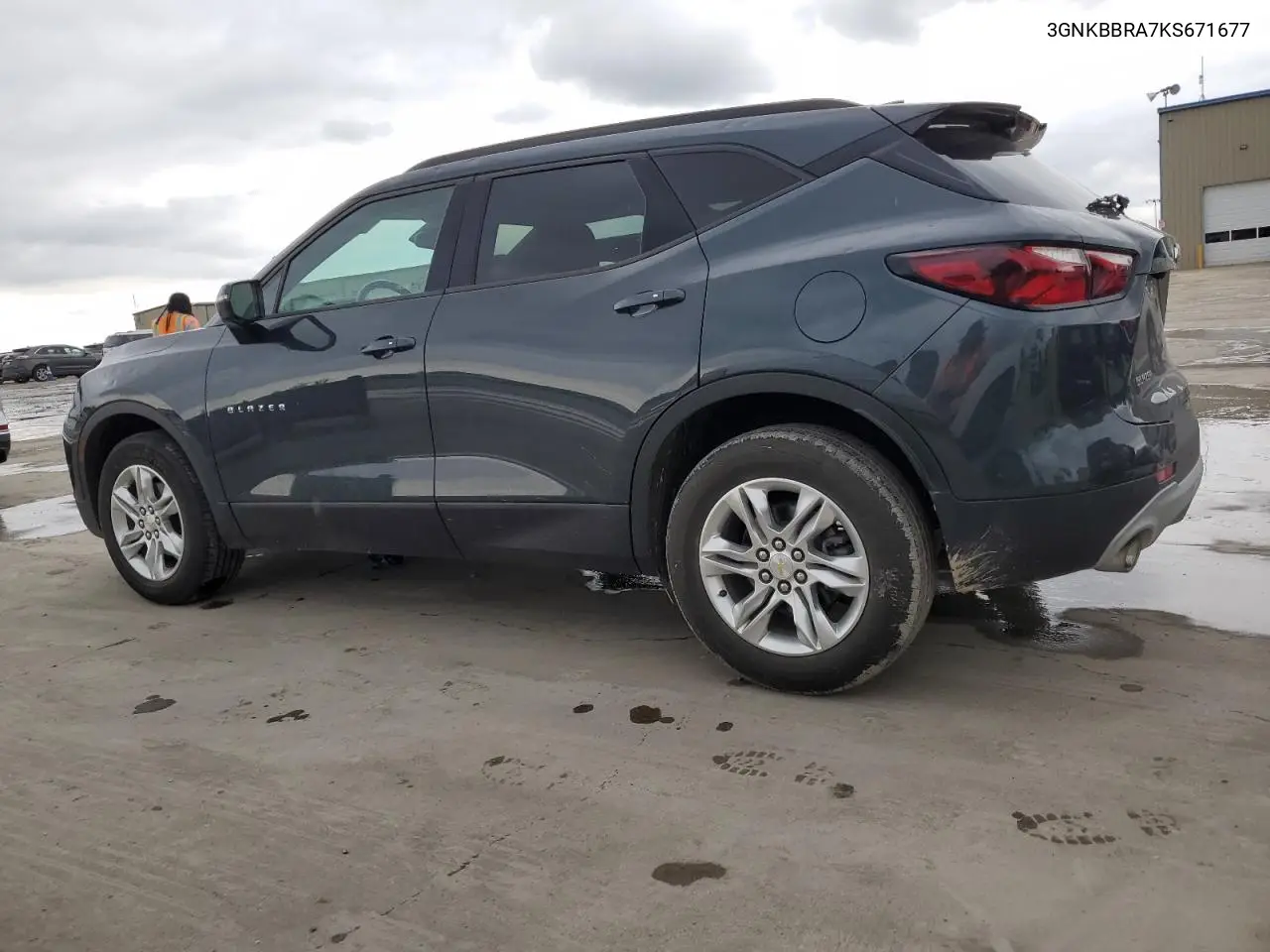 2019 Chevrolet Blazer 1Lt VIN: 3GNKBBRA7KS671677 Lot: 51114115