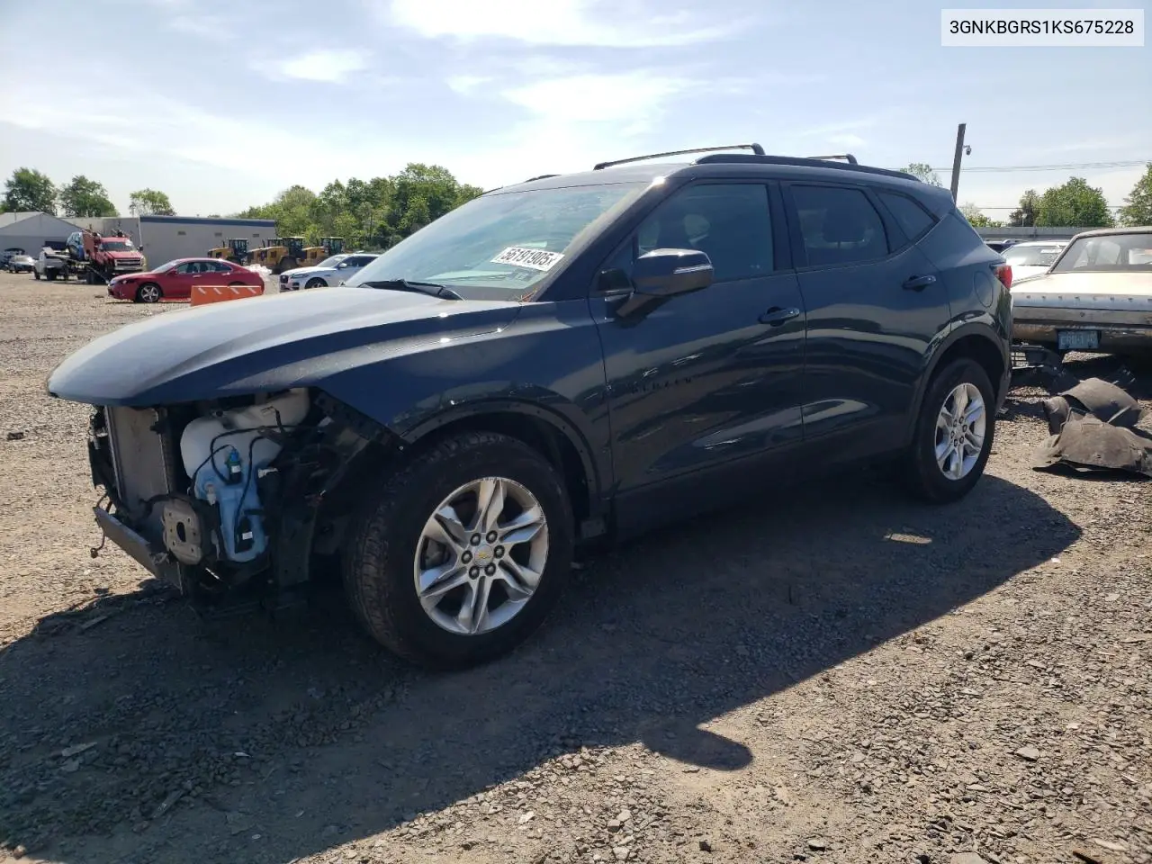 2019 Chevrolet Blazer 2Lt VIN: 3GNKBGRS1KS675228 Lot: 56191905