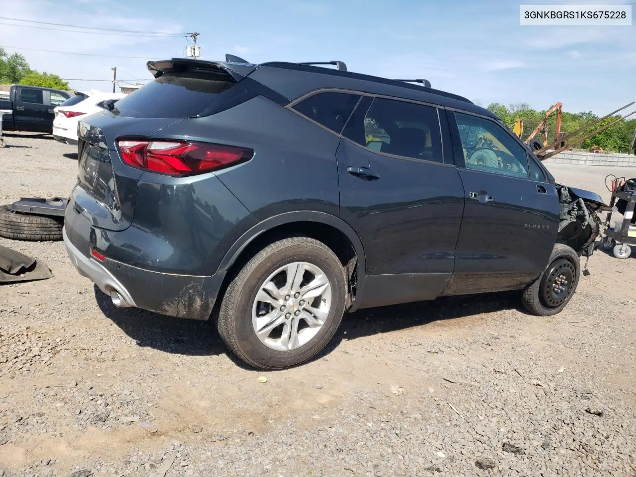 2019 Chevrolet Blazer 2Lt VIN: 3GNKBGRS1KS675228 Lot: 56191905