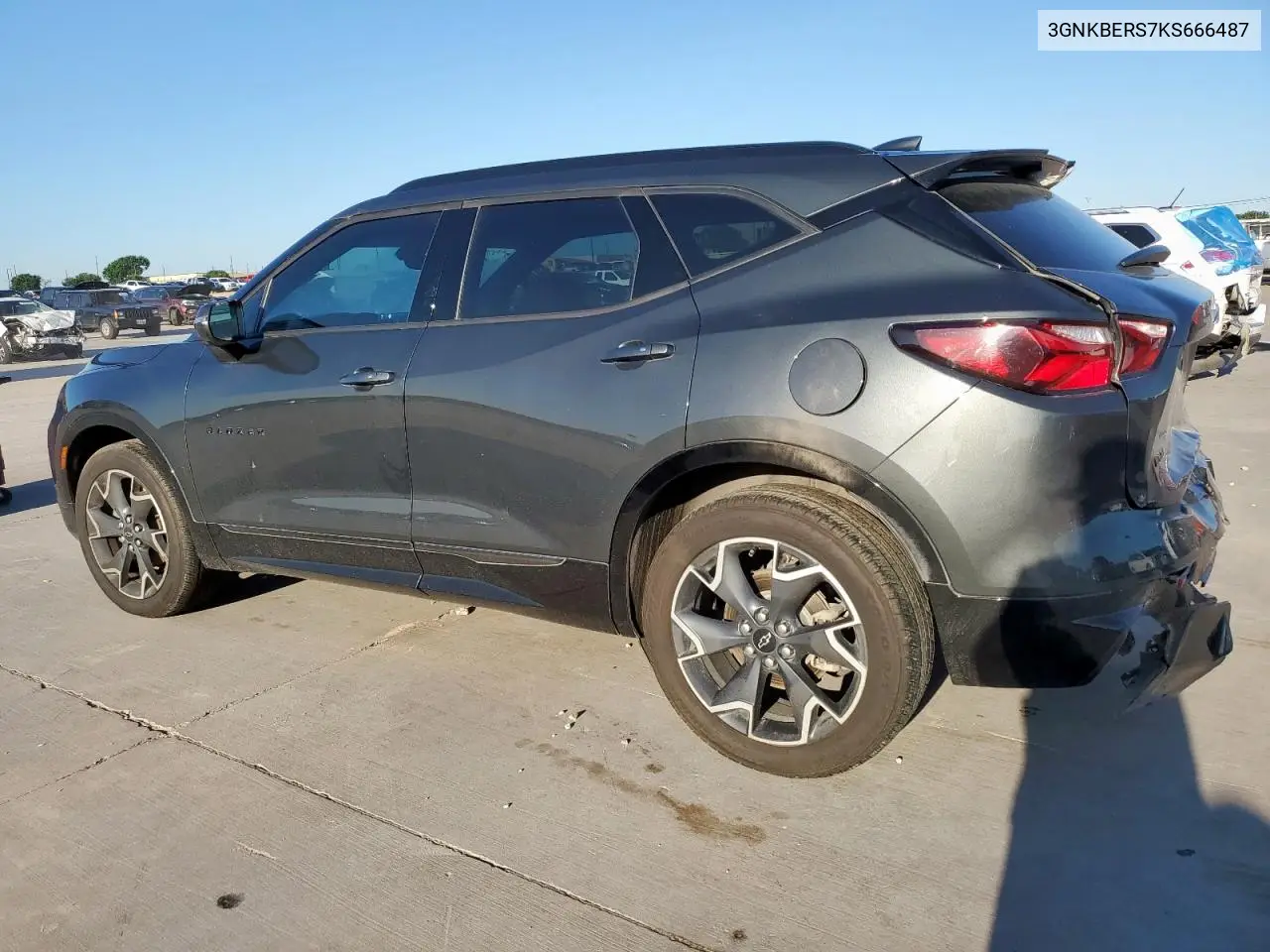 2019 Chevrolet Blazer Rs VIN: 3GNKBERS7KS666487 Lot: 56602485
