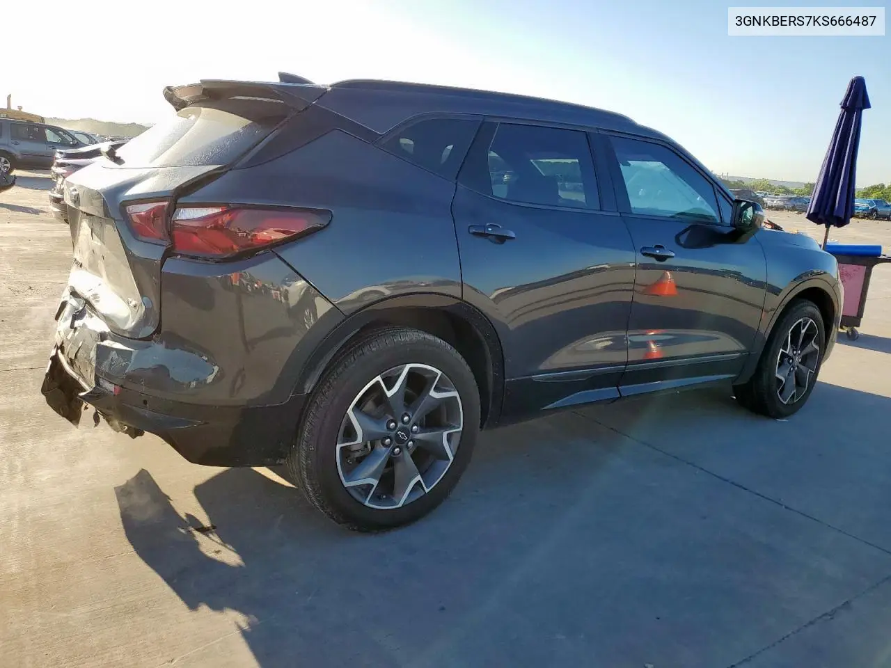 2019 Chevrolet Blazer Rs VIN: 3GNKBERS7KS666487 Lot: 56602485