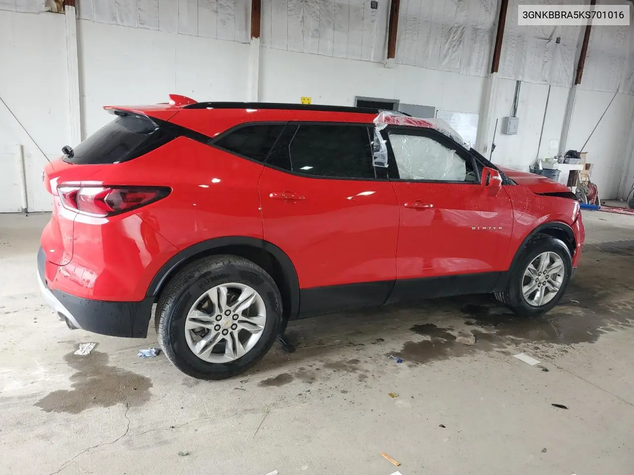 2019 Chevrolet Blazer 1Lt VIN: 3GNKBBRA5KS701016 Lot: 56735665