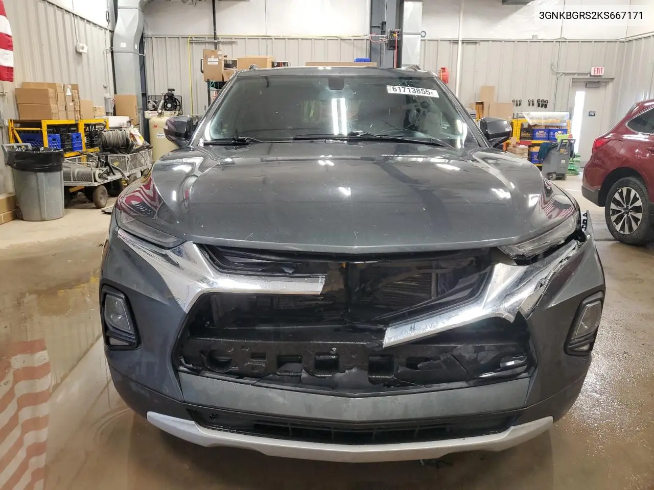 2019 Chevrolet Blazer 2Lt VIN: 3GNKBGRS2KS667171 Lot: 61713855