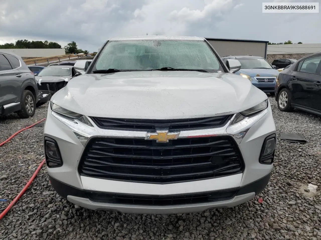 2019 Chevrolet Blazer 1Lt VIN: 3GNKBBRA9KS688691 Lot: 62288165