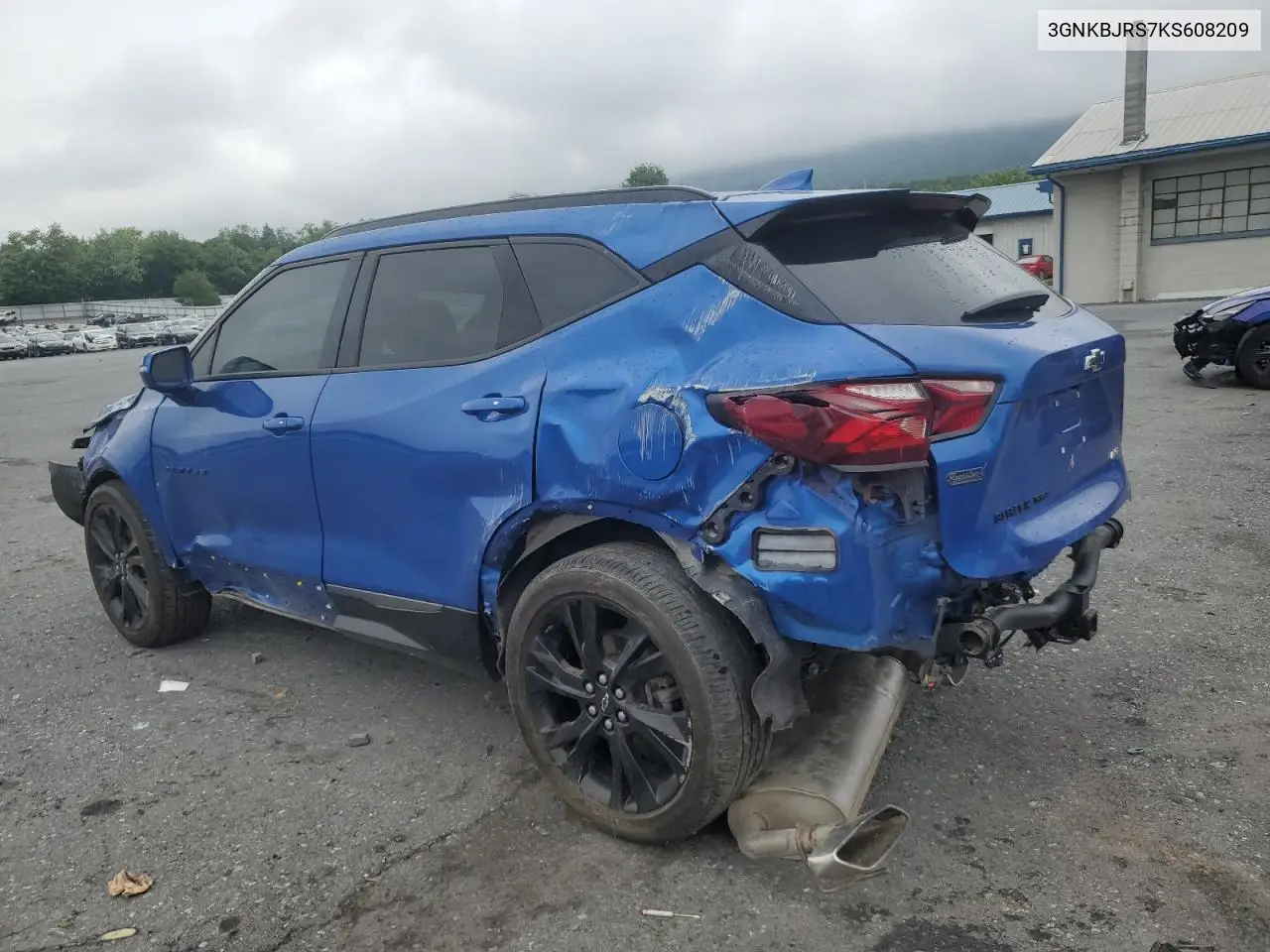 2019 Chevrolet Blazer Rs VIN: 3GNKBJRS7KS608209 Lot: 62657435