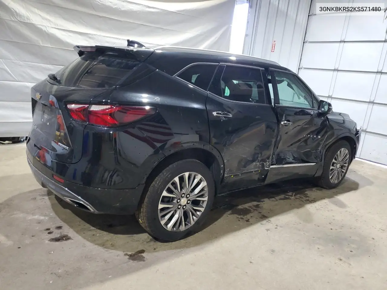 2019 Chevrolet Blazer Premier VIN: 3GNKBKRS2KS571480 Lot: 63061225