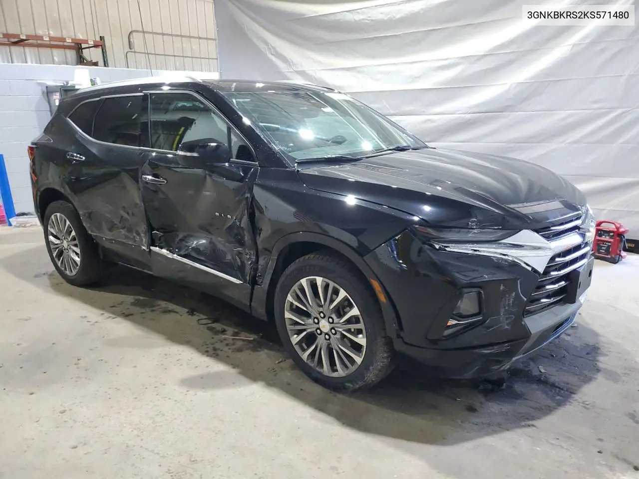 2019 Chevrolet Blazer Premier VIN: 3GNKBKRS2KS571480 Lot: 63061225
