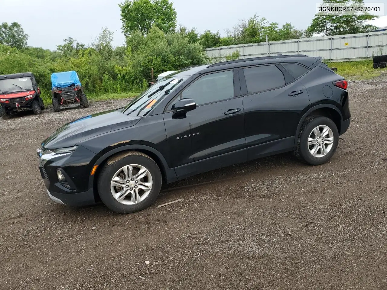 2019 Chevrolet Blazer 2Lt VIN: 3GNKBCRS7KS670401 Lot: 63153775
