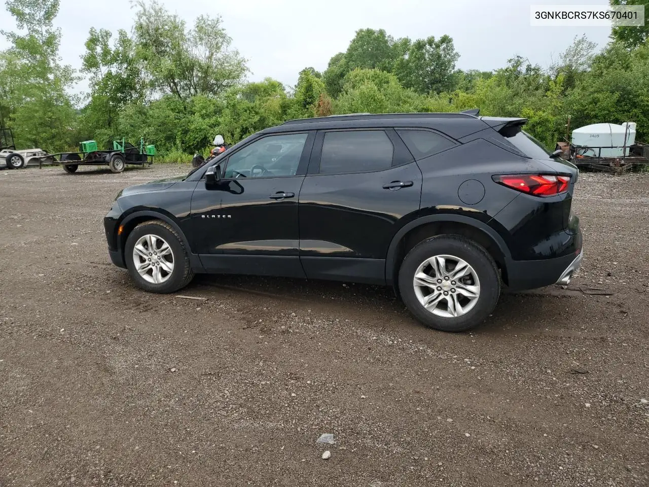 2019 Chevrolet Blazer 2Lt VIN: 3GNKBCRS7KS670401 Lot: 63153775