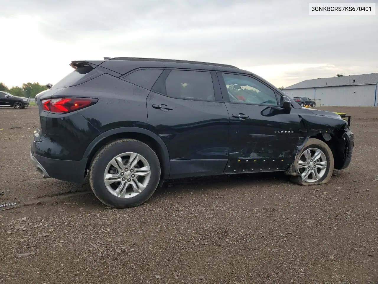 2019 Chevrolet Blazer 2Lt VIN: 3GNKBCRS7KS670401 Lot: 63153775