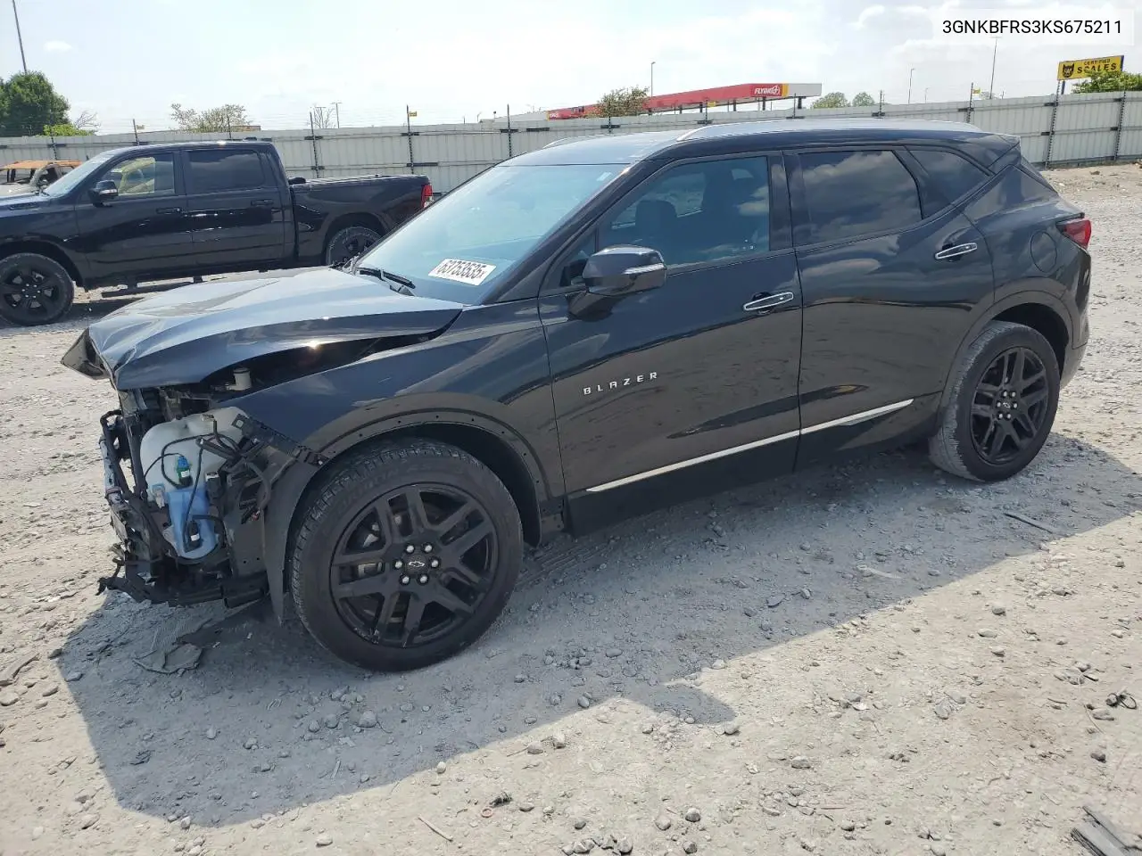 2019 Chevrolet Blazer Premier VIN: 3GNKBFRS3KS675211 Lot: 63753535