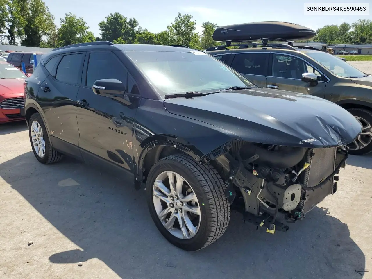 2019 Chevrolet Blazer 3Lt VIN: 3GNKBDRS4KS590463 Lot: 65377705