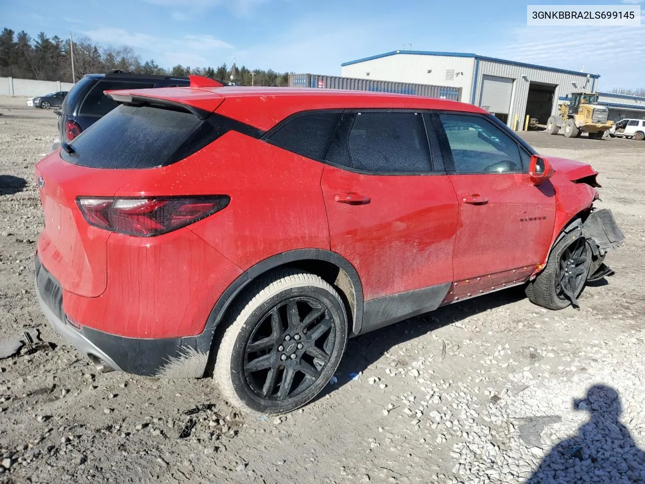 2020 Chevrolet Blazer 1Lt VIN: 3GNKBBRA2LS699145 Lot: 43822205