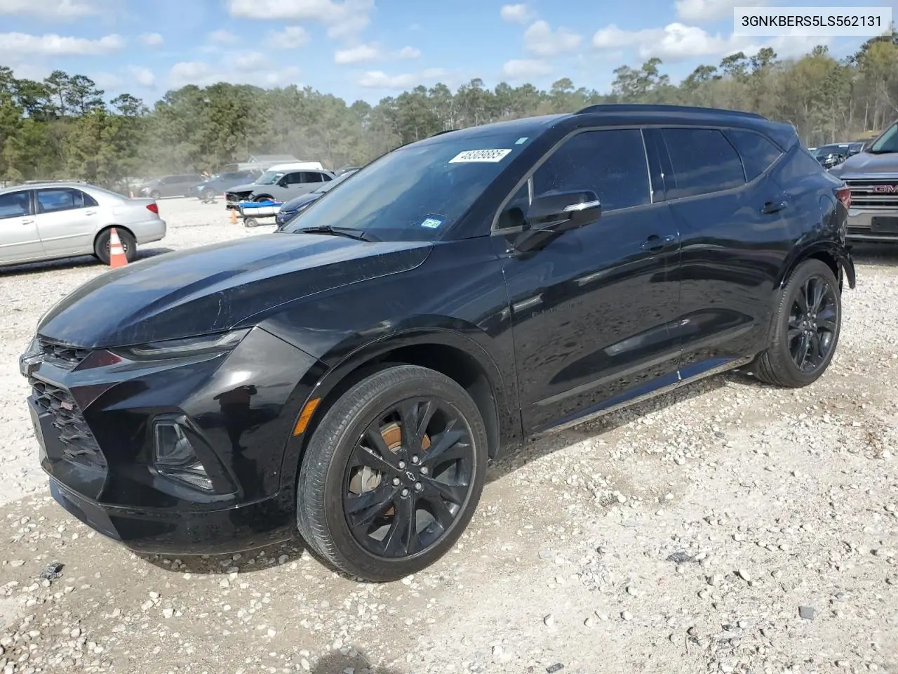 2020 Chevrolet Blazer Rs VIN: 3GNKBERS5LS562131 Lot: 48309885