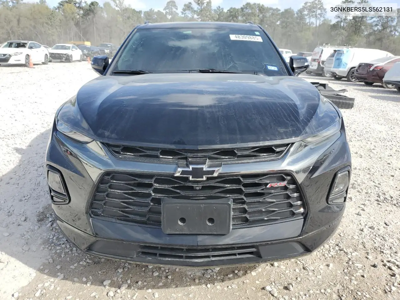 2020 Chevrolet Blazer Rs VIN: 3GNKBERS5LS562131 Lot: 48309885