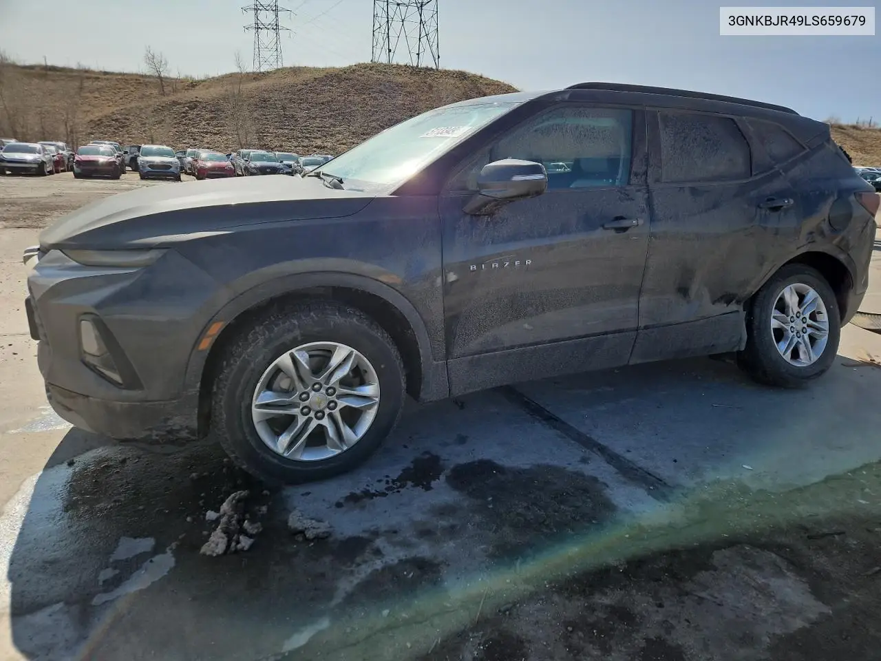 2020 Chevrolet Blazer 3Lt VIN: 3GNKBJR49LS659679 Lot: 51133495