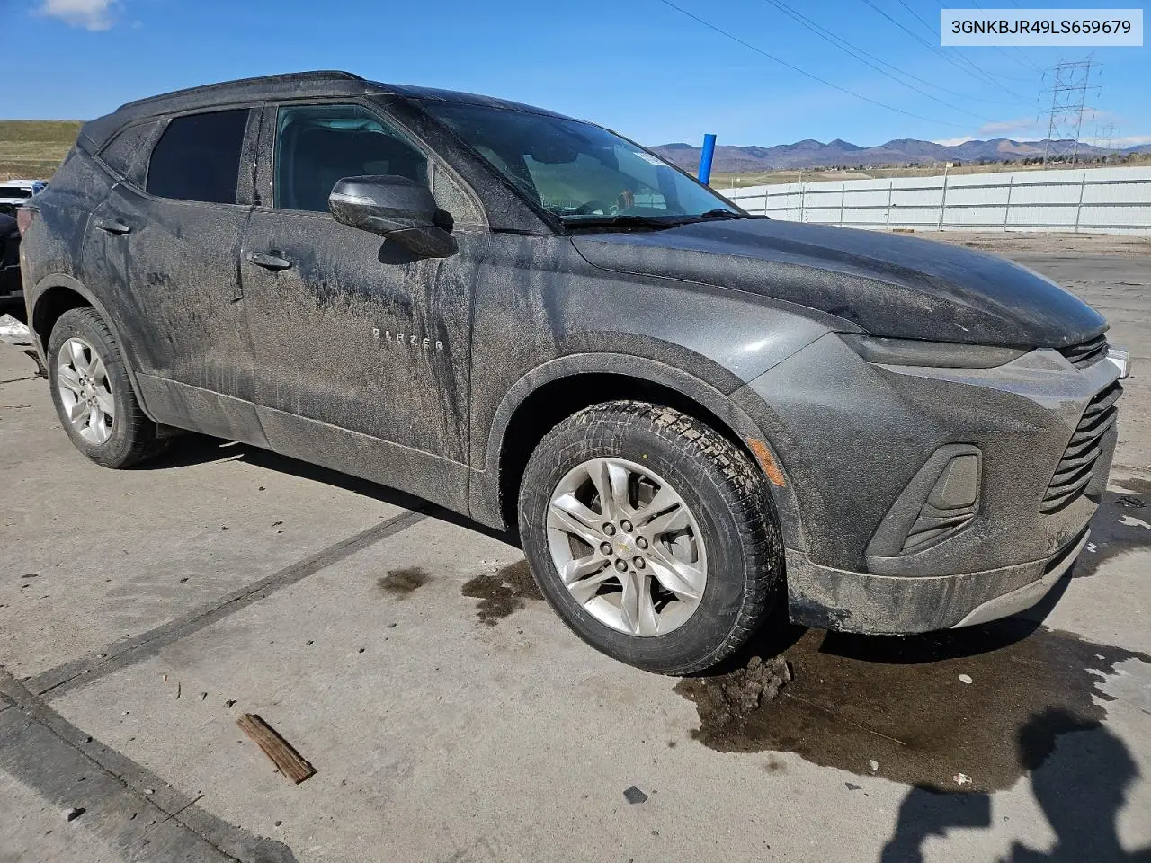 2020 Chevrolet Blazer 3Lt VIN: 3GNKBJR49LS659679 Lot: 51133495