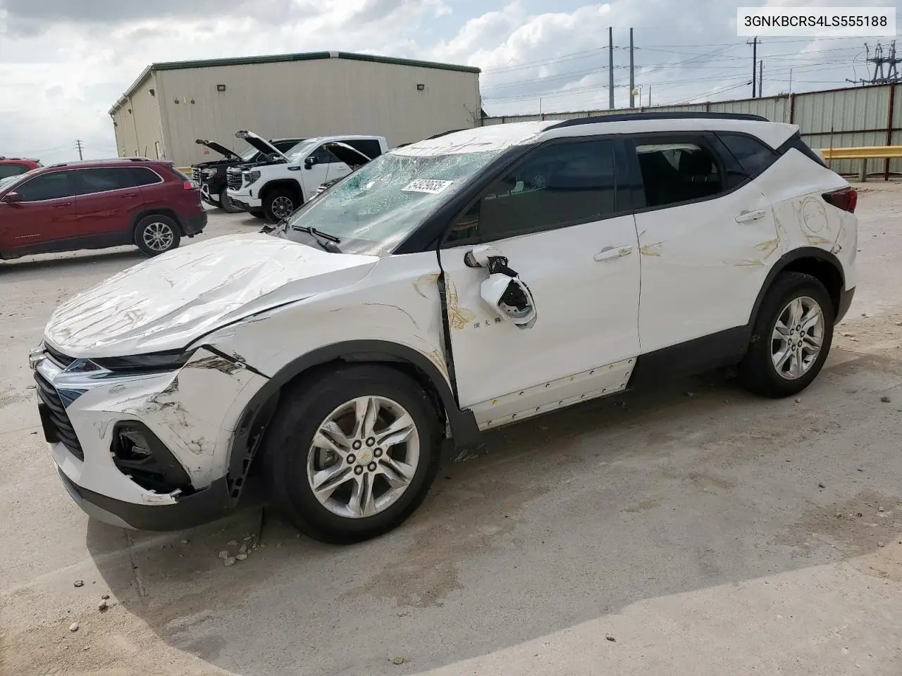 2020 Chevrolet Blazer 2Lt VIN: 3GNKBCRS4LS555188 Lot: 54929635