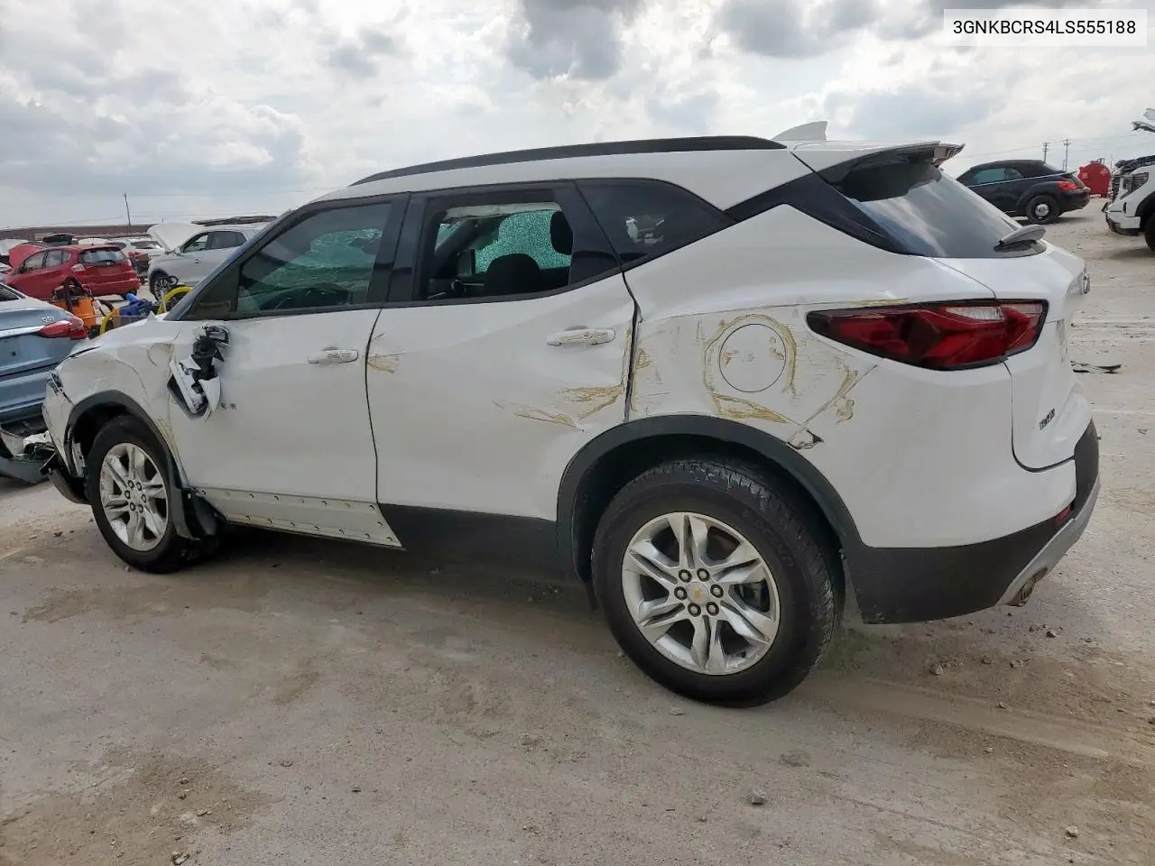 2020 Chevrolet Blazer 2Lt VIN: 3GNKBCRS4LS555188 Lot: 54929635