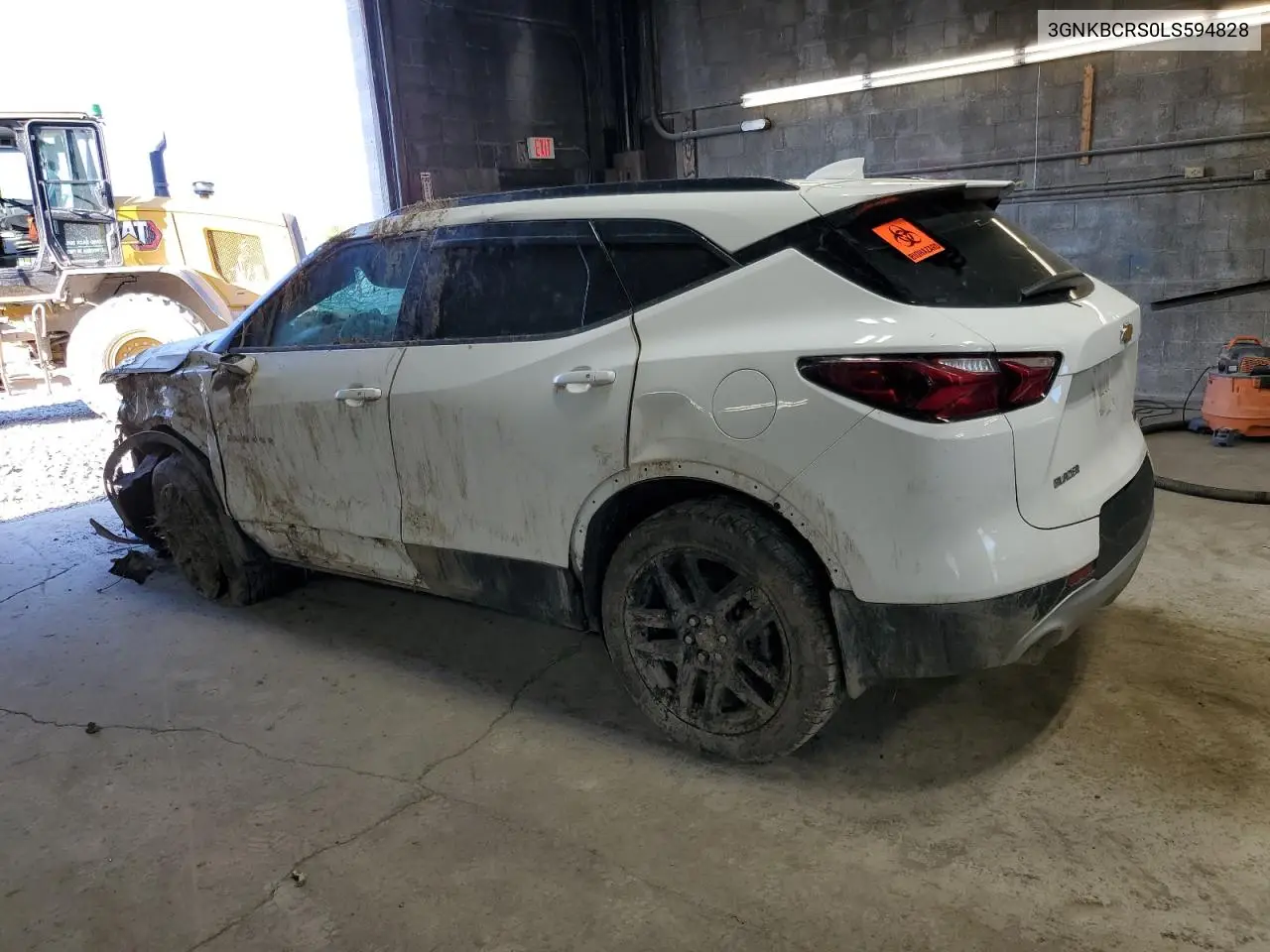 2020 Chevrolet Blazer 2Lt VIN: 3GNKBCRS0LS594828 Lot: 55808505