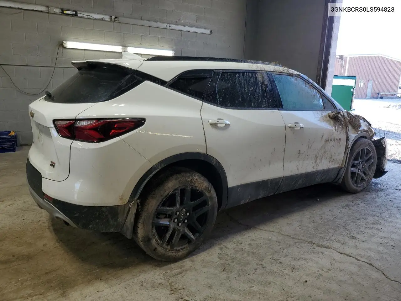 2020 Chevrolet Blazer 2Lt VIN: 3GNKBCRS0LS594828 Lot: 55808505