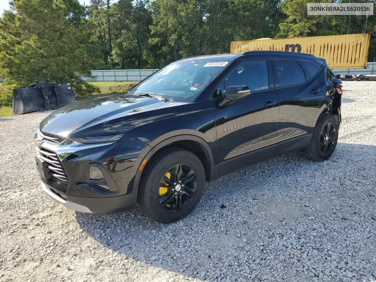 2020 Chevrolet Blazer 1Lt VIN: 3GNKBBRA2LS630536 Lot: 55923345