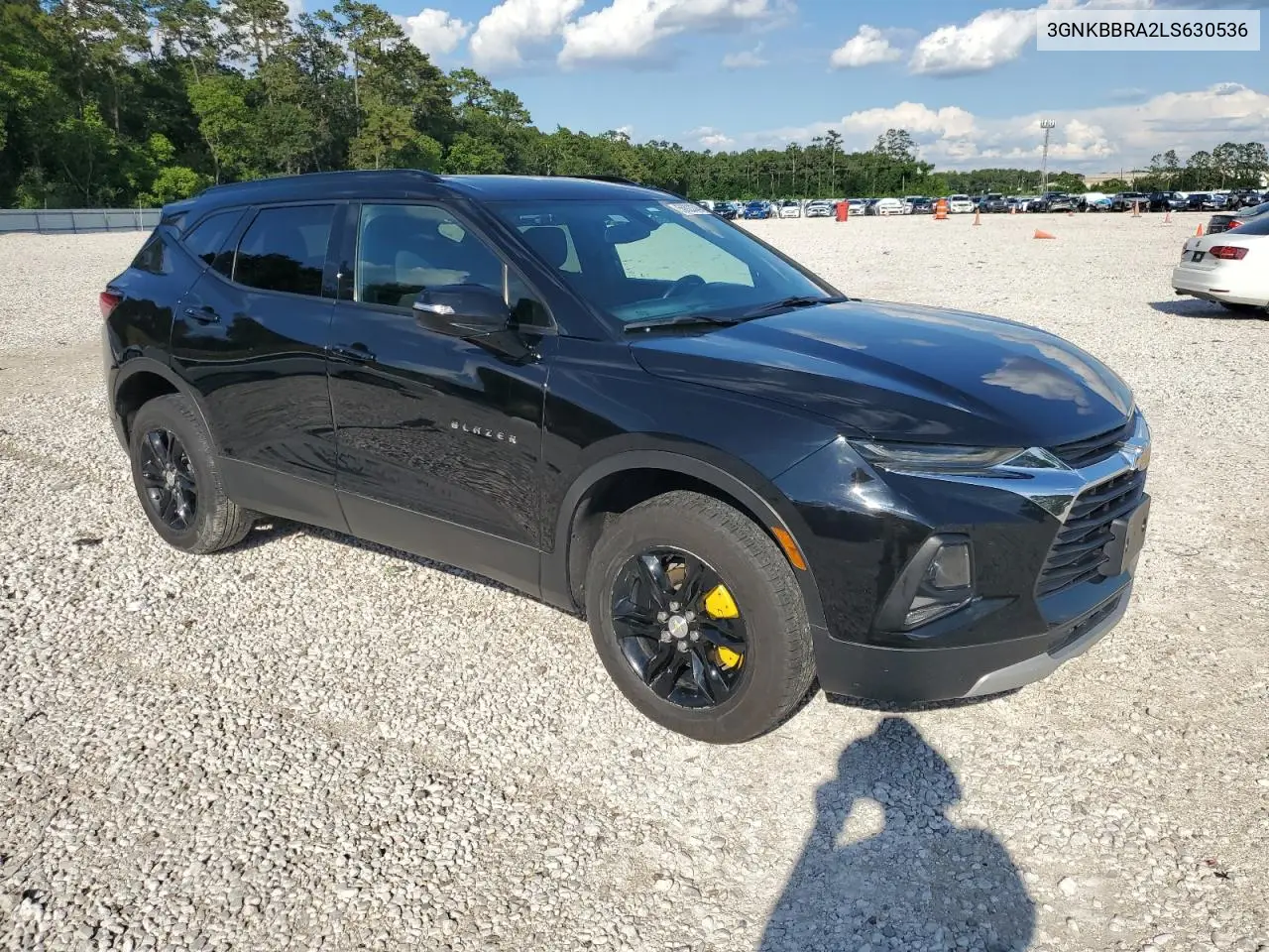 2020 Chevrolet Blazer 1Lt VIN: 3GNKBBRA2LS630536 Lot: 55923345