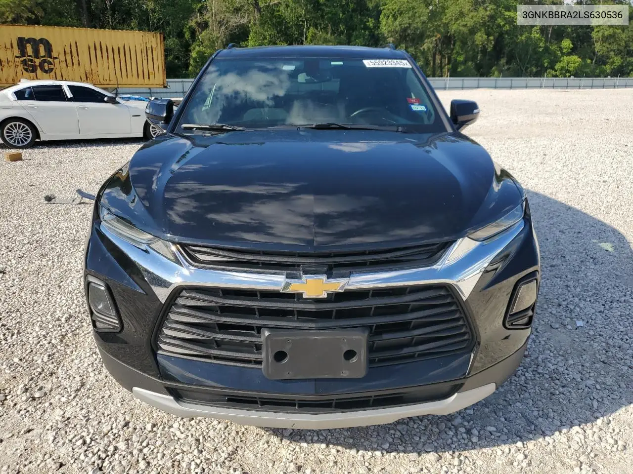 2020 Chevrolet Blazer 1Lt VIN: 3GNKBBRA2LS630536 Lot: 55923345