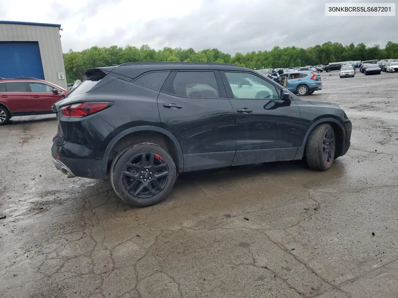2020 Chevrolet Blazer 2Lt VIN: 3GNKBCRS5LS687201 Lot: 56041345