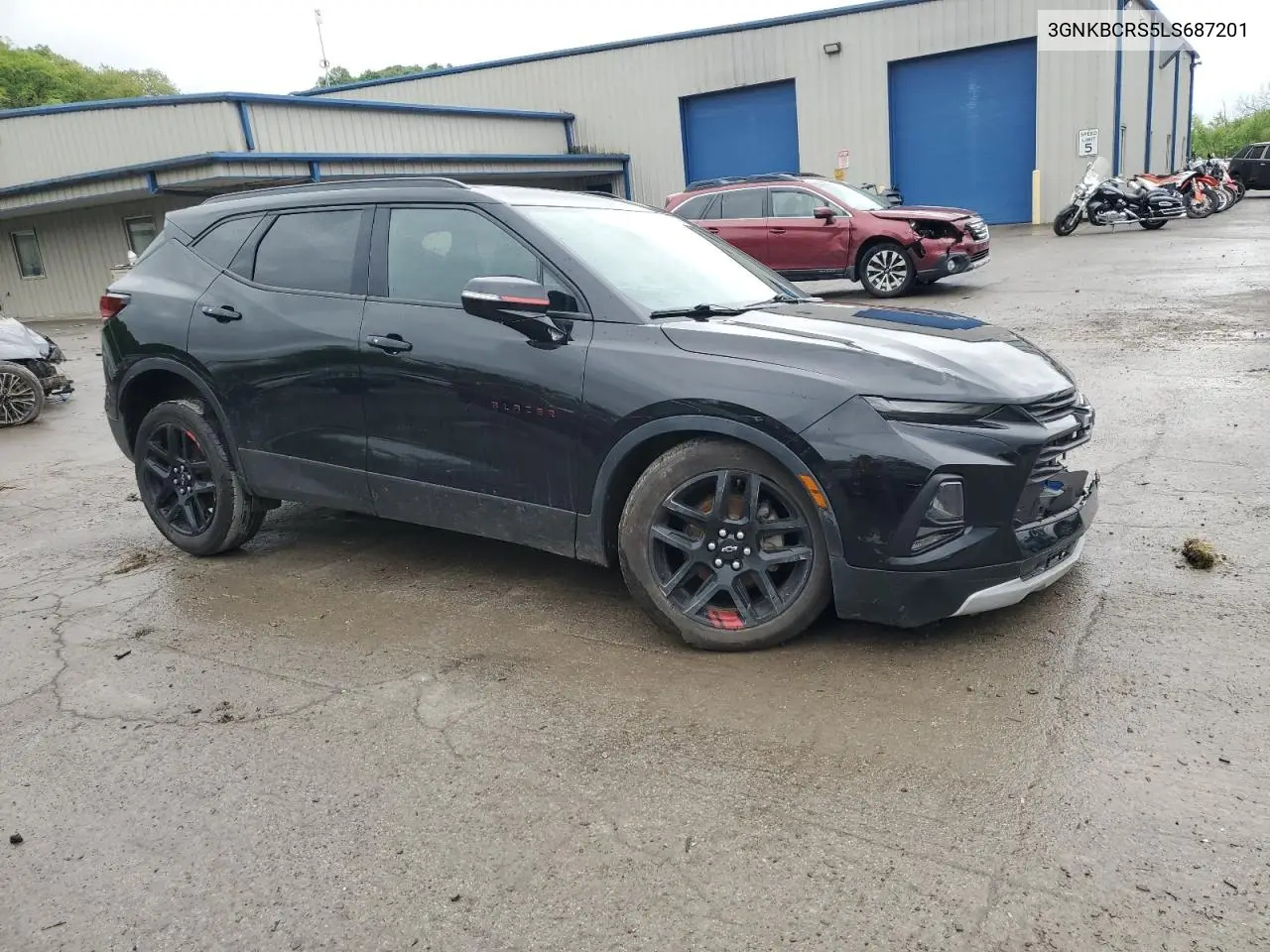 2020 Chevrolet Blazer 2Lt VIN: 3GNKBCRS5LS687201 Lot: 56041345