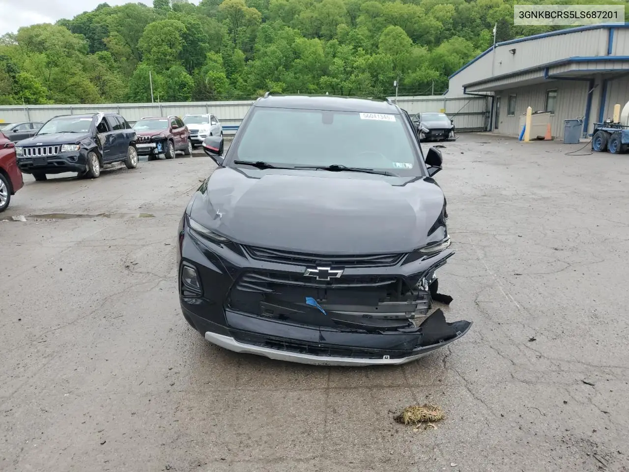 2020 Chevrolet Blazer 2Lt VIN: 3GNKBCRS5LS687201 Lot: 56041345