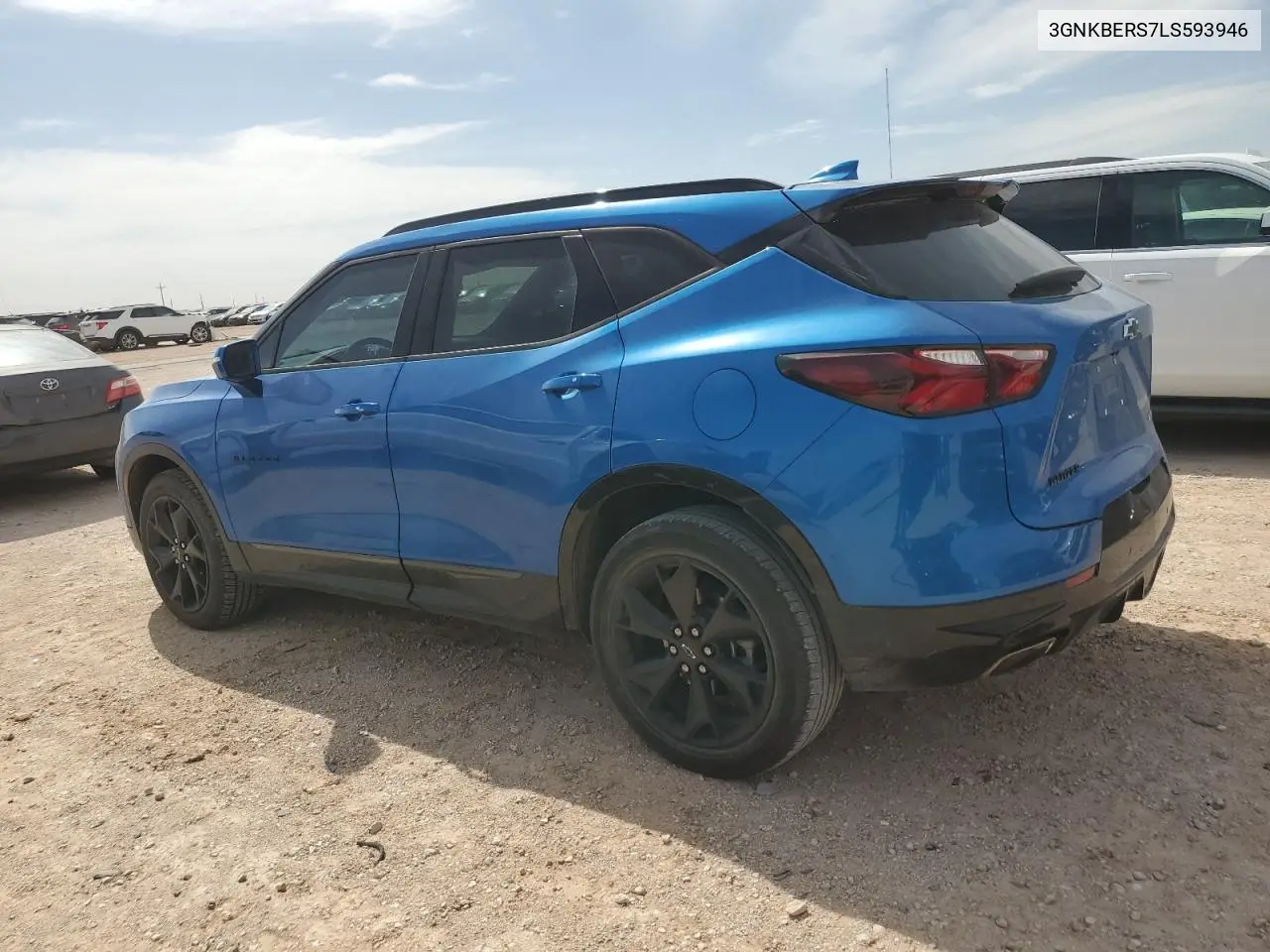 2020 Chevrolet Blazer Rs VIN: 3GNKBERS7LS593946 Lot: 56389785