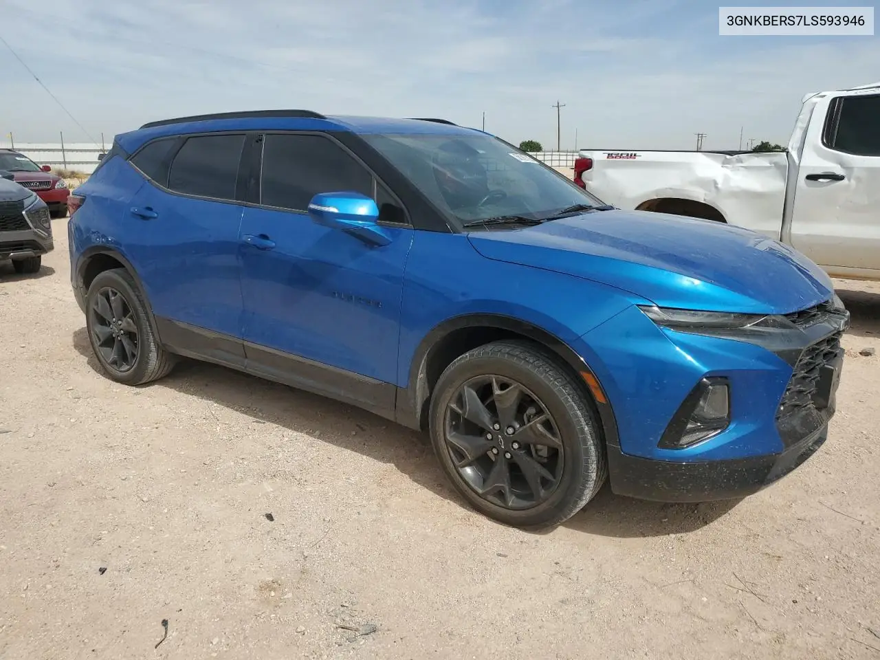 2020 Chevrolet Blazer Rs VIN: 3GNKBERS7LS593946 Lot: 56389785