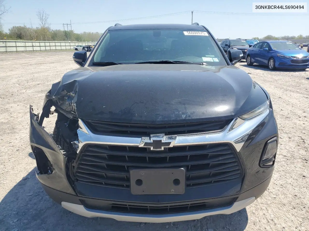 2020 Chevrolet Blazer 2Lt VIN: 3GNKBCR44LS690494 Lot: 56600975