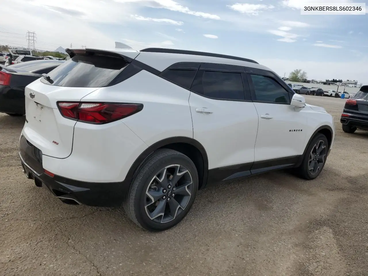 2020 Chevrolet Blazer Rs VIN: 3GNKBERS8LS602346 Lot: 56731885