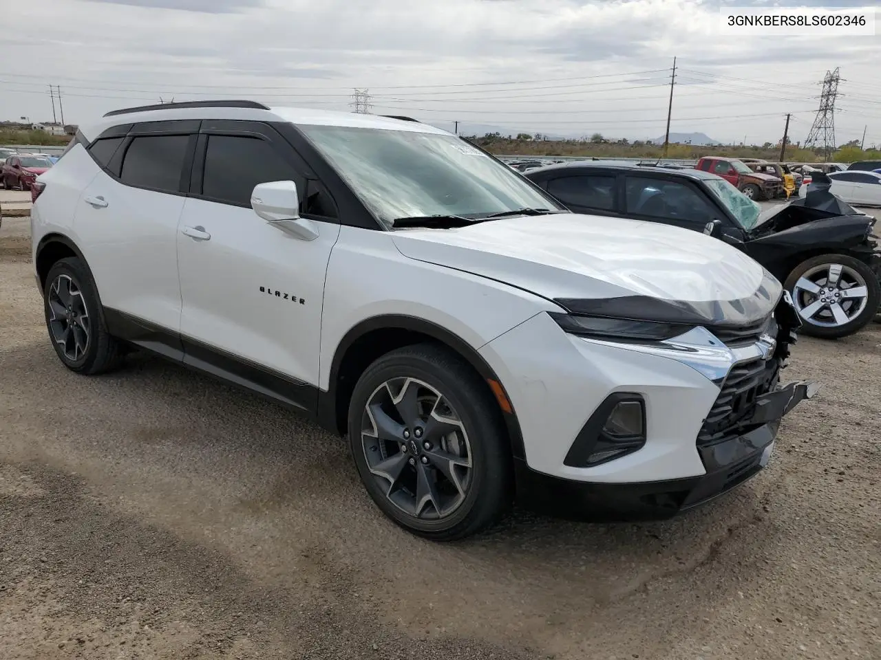 2020 Chevrolet Blazer Rs VIN: 3GNKBERS8LS602346 Lot: 56731885