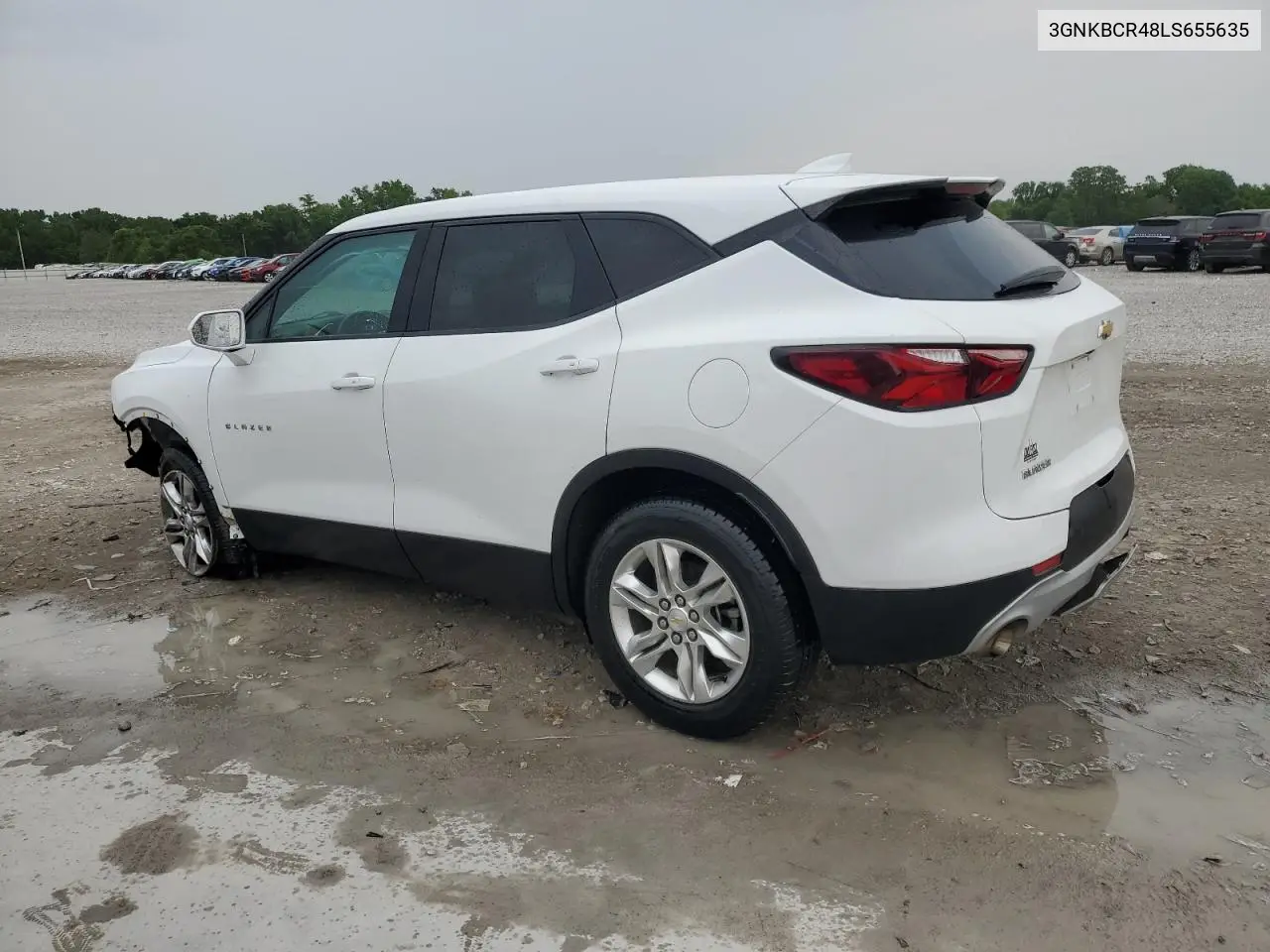 2020 Chevrolet Blazer 2Lt VIN: 3GNKBCR48LS655635 Lot: 59536265