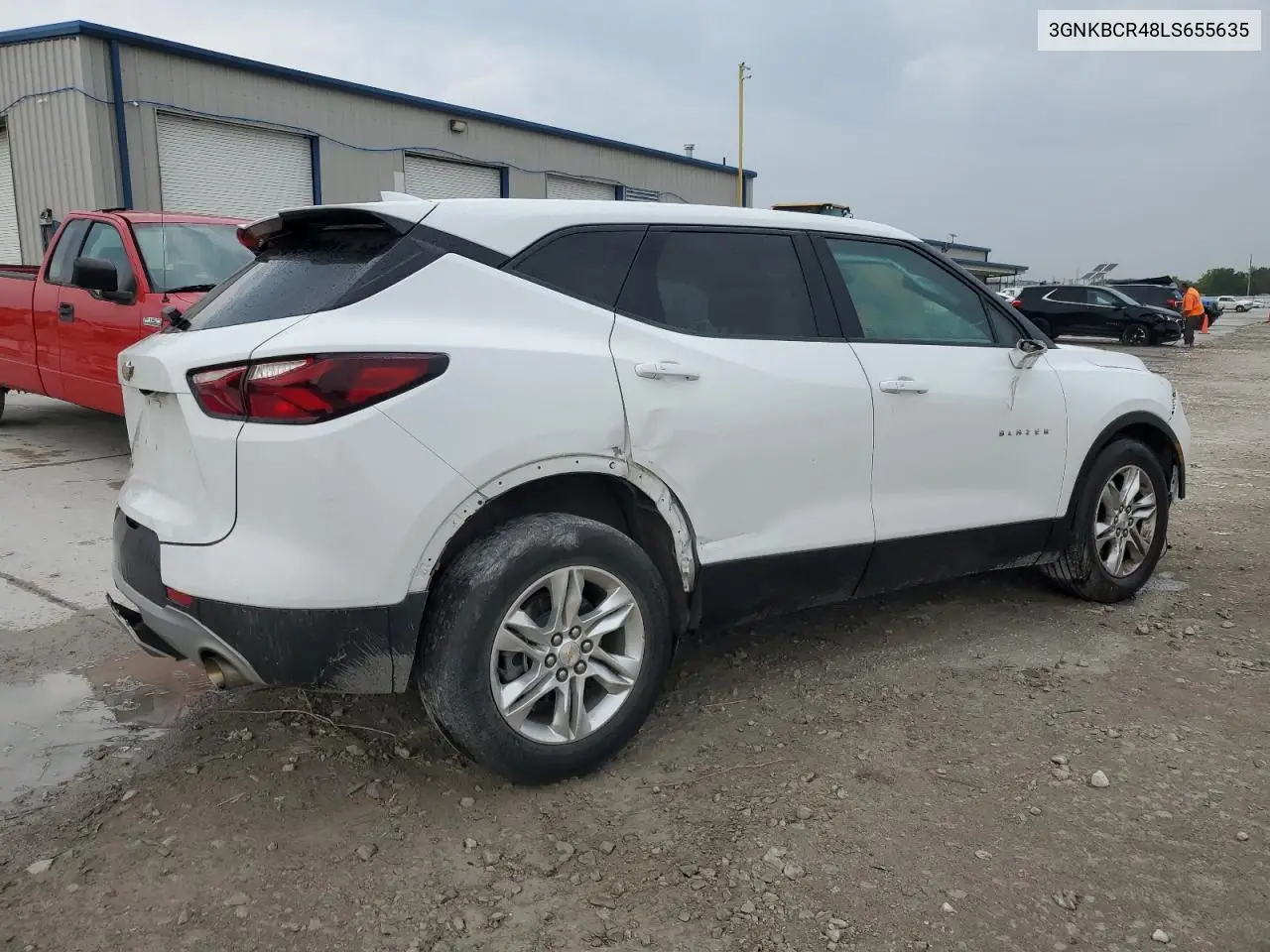 2020 Chevrolet Blazer 2Lt VIN: 3GNKBCR48LS655635 Lot: 59536265