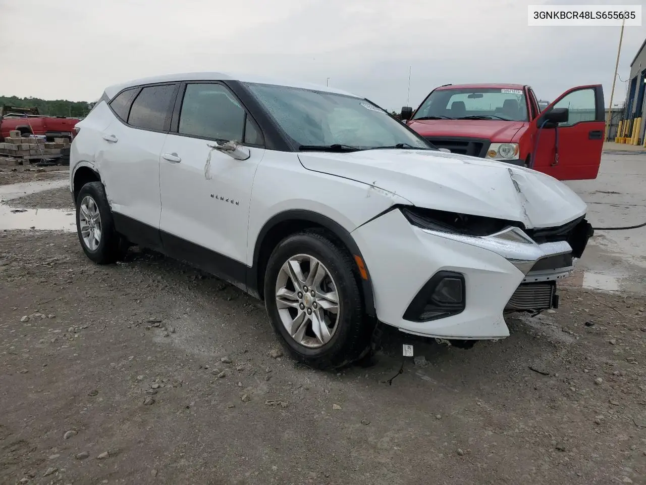 2020 Chevrolet Blazer 2Lt VIN: 3GNKBCR48LS655635 Lot: 59536265