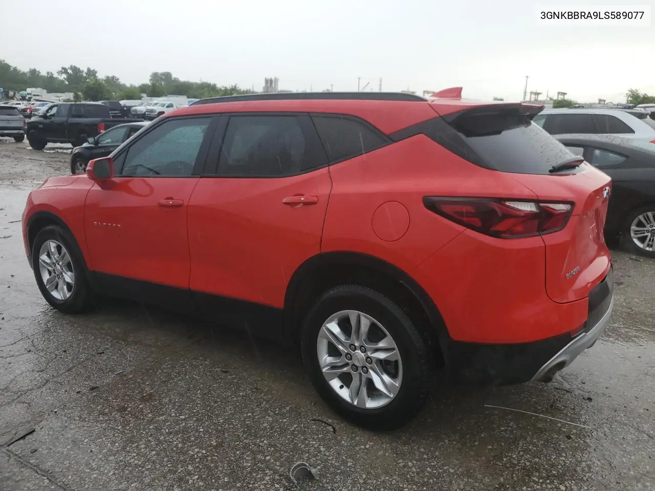 2020 Chevrolet Blazer 1Lt VIN: 3GNKBBRA9LS589077 Lot: 59576905