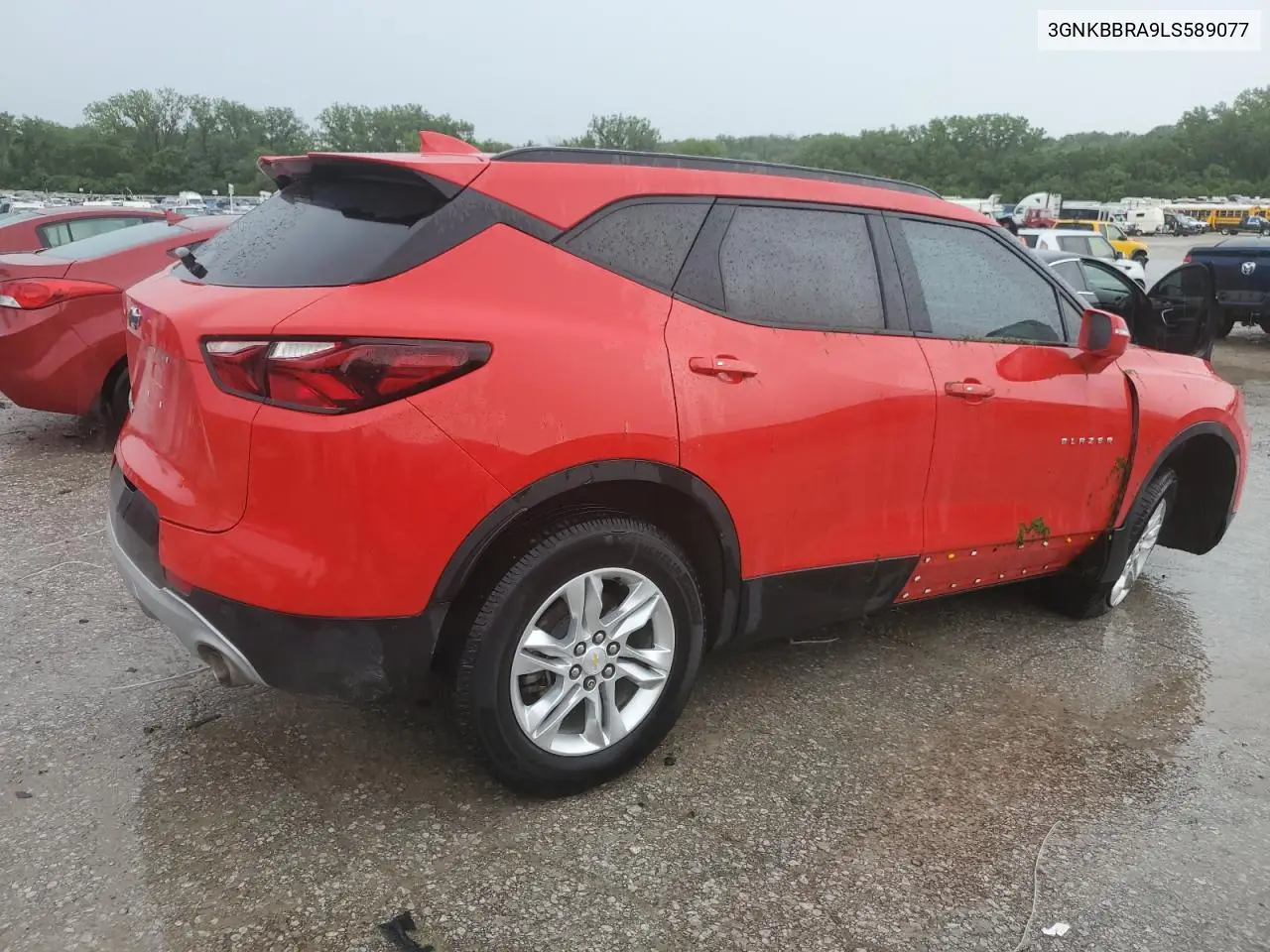 2020 Chevrolet Blazer 1Lt VIN: 3GNKBBRA9LS589077 Lot: 59576905
