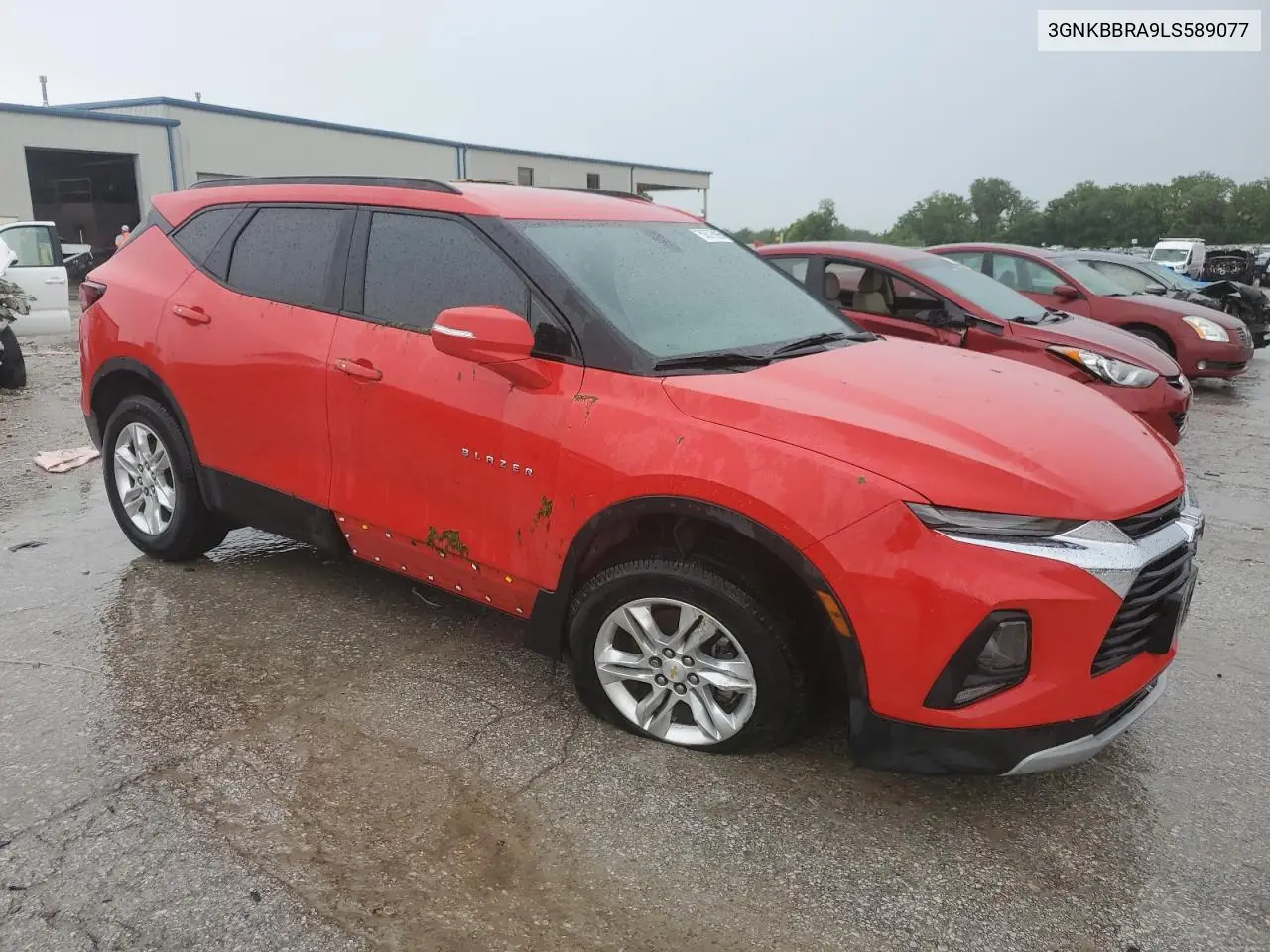 2020 Chevrolet Blazer 1Lt VIN: 3GNKBBRA9LS589077 Lot: 59576905