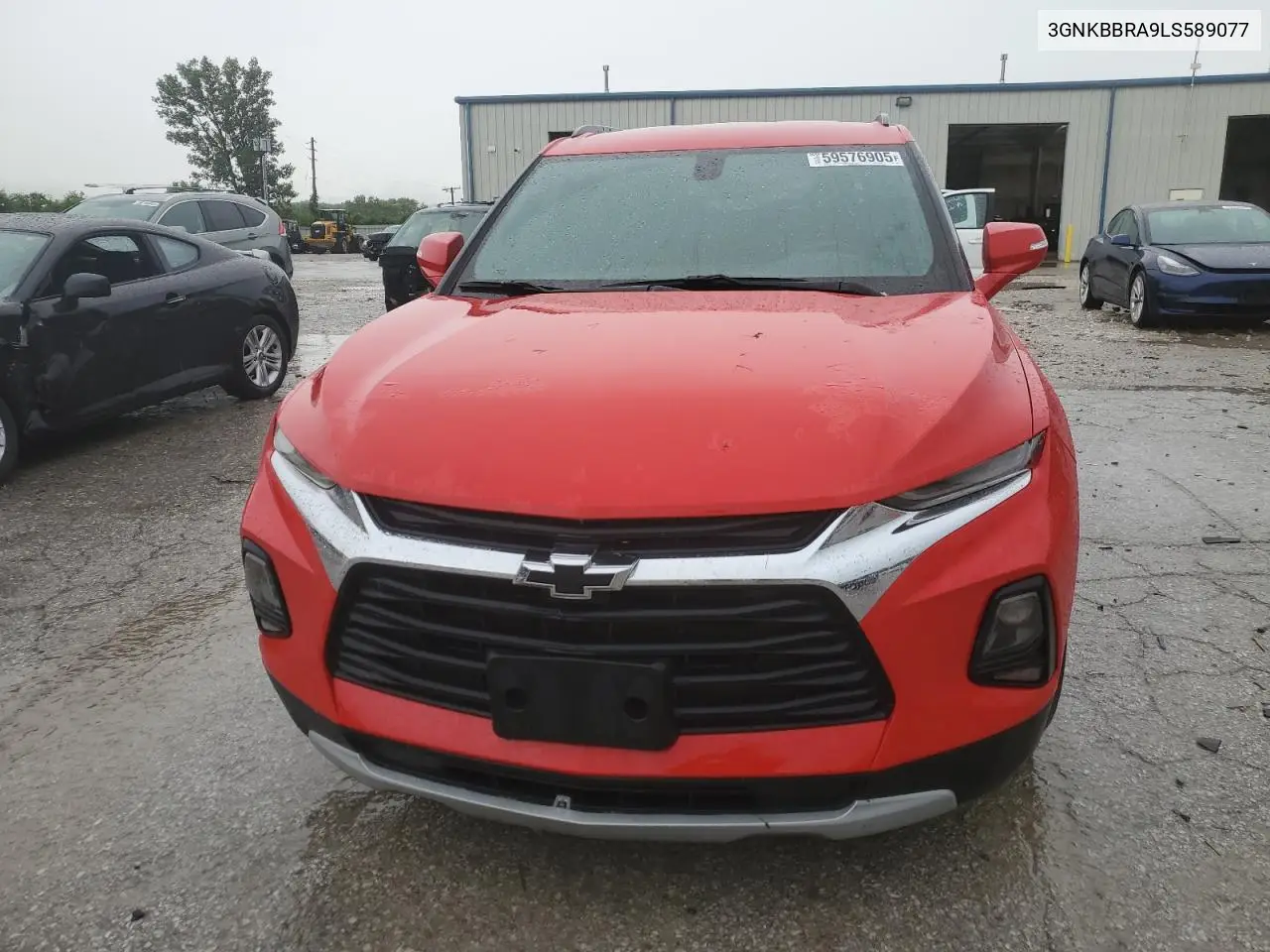 2020 Chevrolet Blazer 1Lt VIN: 3GNKBBRA9LS589077 Lot: 59576905