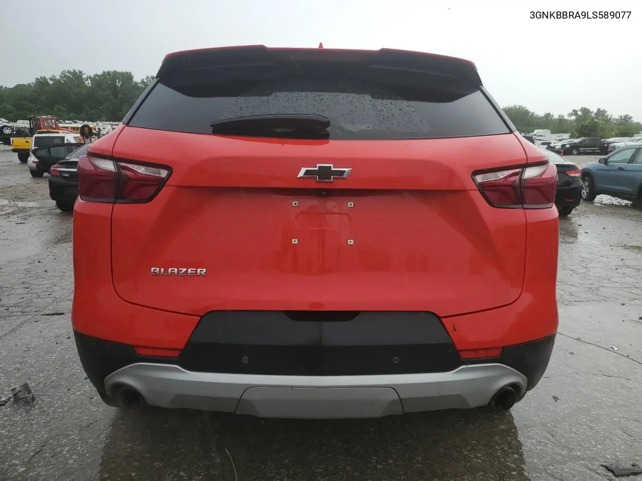 2020 Chevrolet Blazer 1Lt VIN: 3GNKBBRA9LS589077 Lot: 59576905