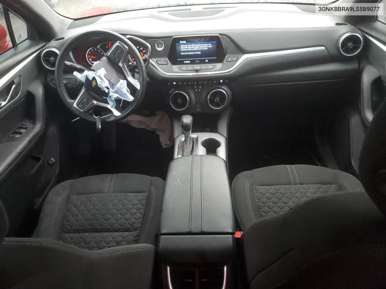 2020 Chevrolet Blazer 1Lt VIN: 3GNKBBRA9LS589077 Lot: 59576905