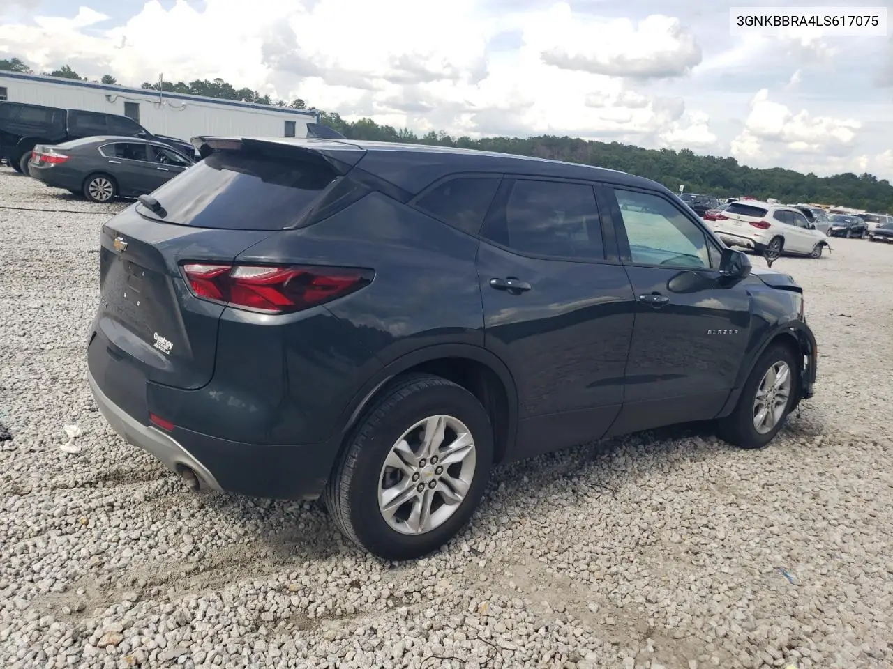 2020 Chevrolet Blazer 1Lt VIN: 3GNKBBRA4LS617075 Lot: 60503765
