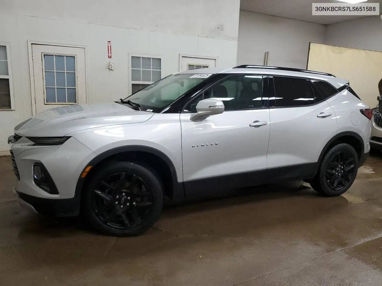 2020 Chevrolet Blazer 2Lt VIN: 3GNKBCRS7LS651588 Lot: 61994625