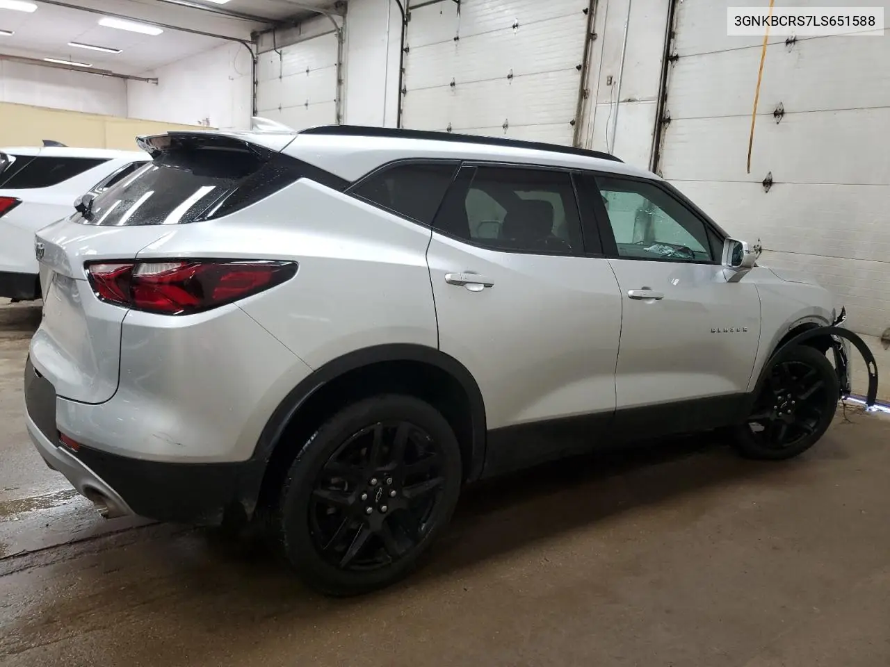 2020 Chevrolet Blazer 2Lt VIN: 3GNKBCRS7LS651588 Lot: 61994625